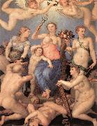 BRONZINO, Agnolo Allegory of Happiness sdf Germany oil painting artist